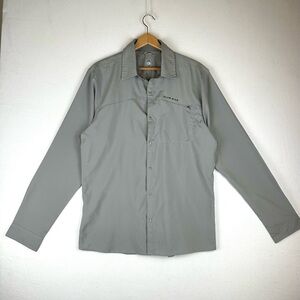 Club Ride Men's Snap Long Sleeve Vented Performance Shirt Athleisure Biking